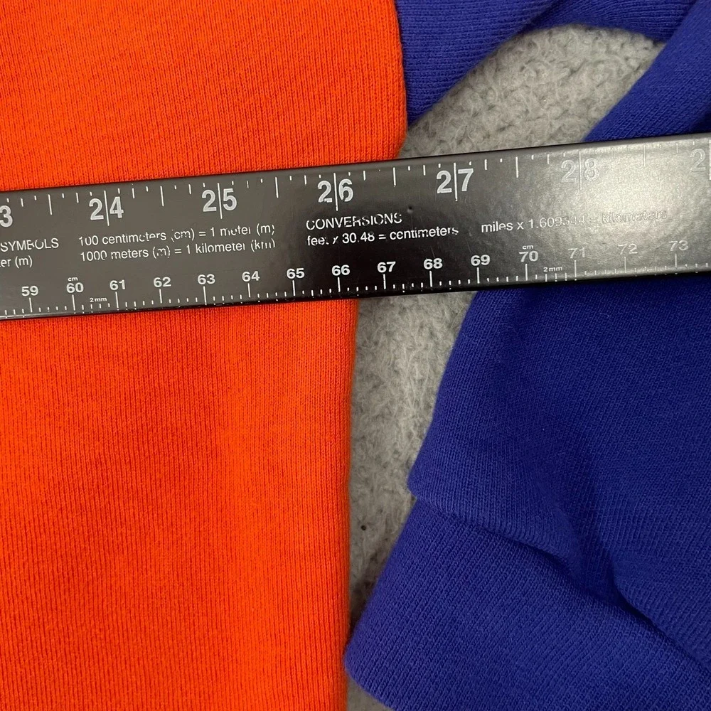 Nike Air Jordan Wings‎ Classic Crew Sweatshirt Men XXL Orange Jumpman Pullover
